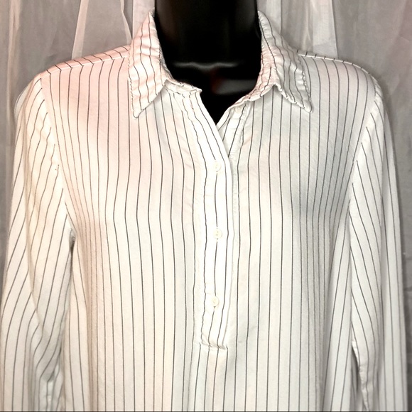 Striped Boyfriend Collar Shirt by “H&M”! - Picture 3 of 4